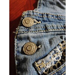 Jordache denim overalls kids - size: 7/8       (1041)